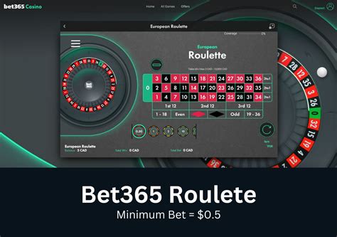 roulette minimum bet vegas.